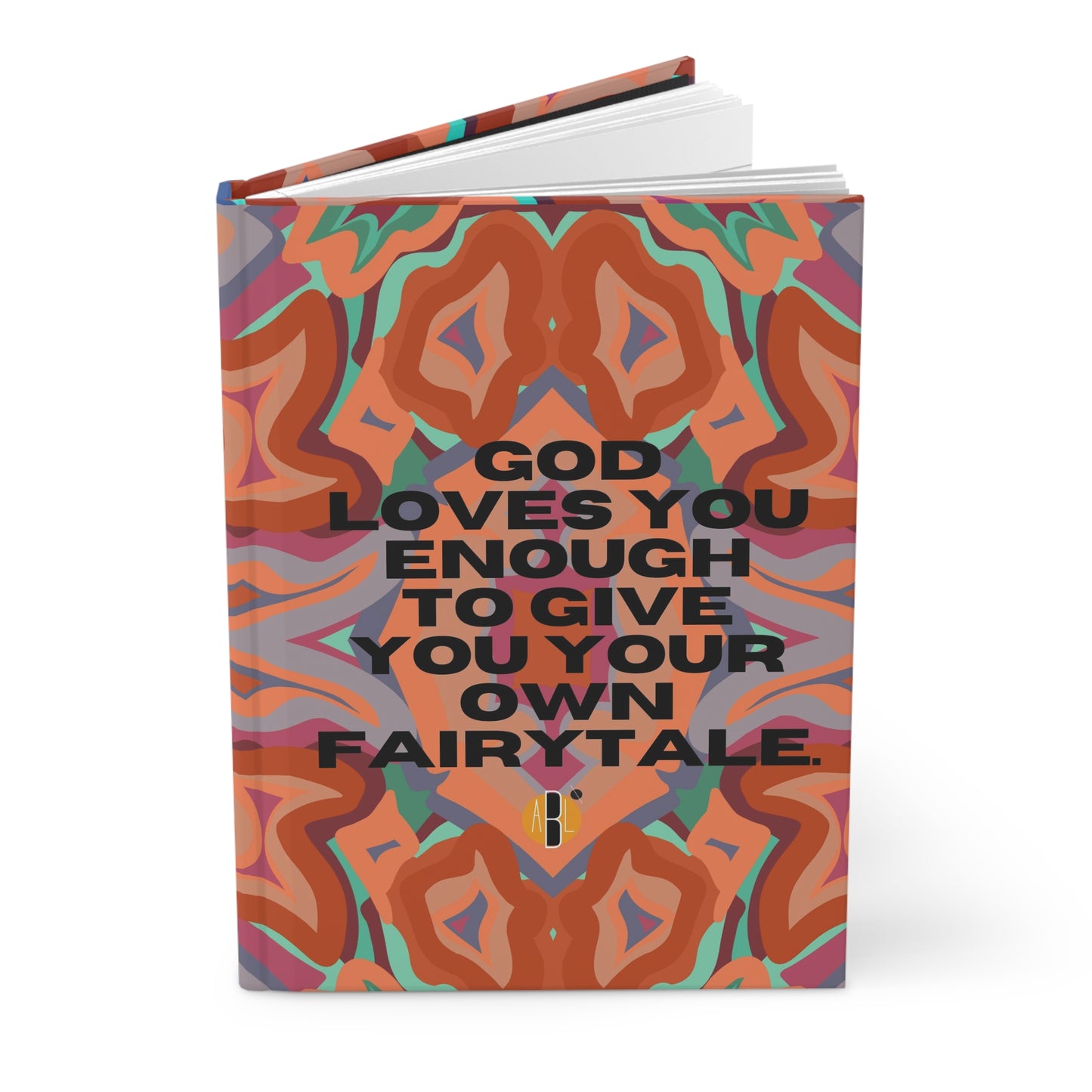 ABL Inspirational Hardcover Journal: " God loves you...."