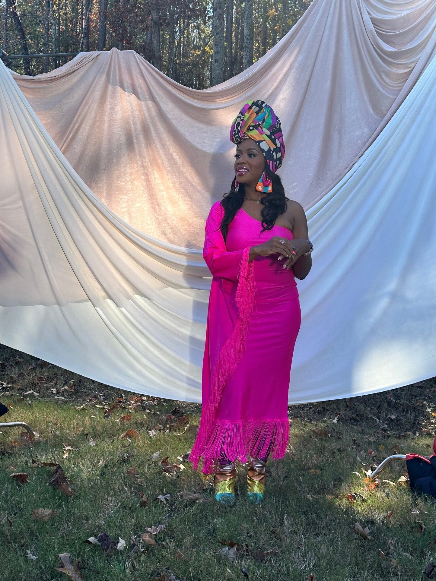 Melissa A. Mitchell, artist and entrepreneur, photographed during her journey as a Goldman Sachs One Million Black Women Black in Business alumna.