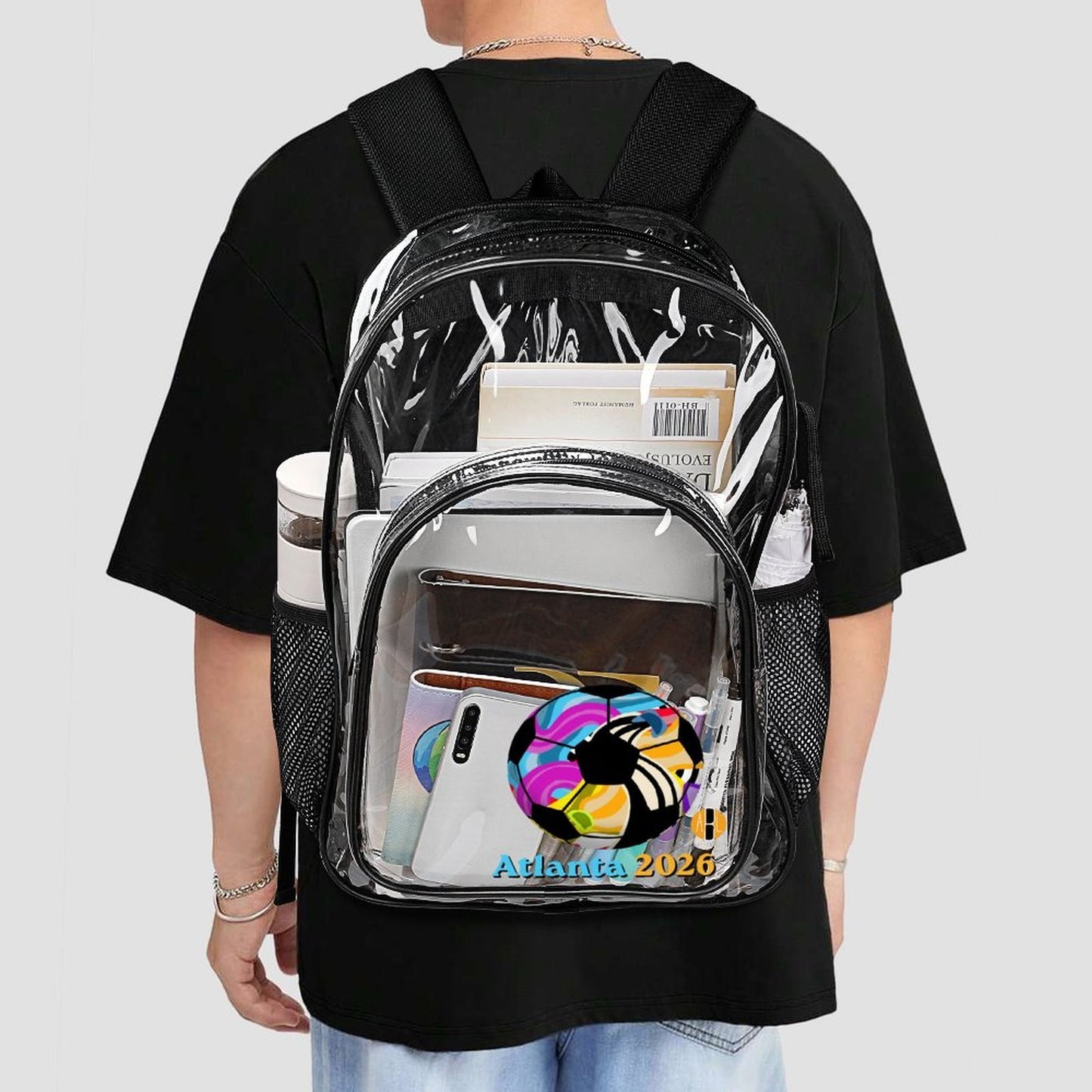 ATL Midtown Motion- Clear Stadium Backpack