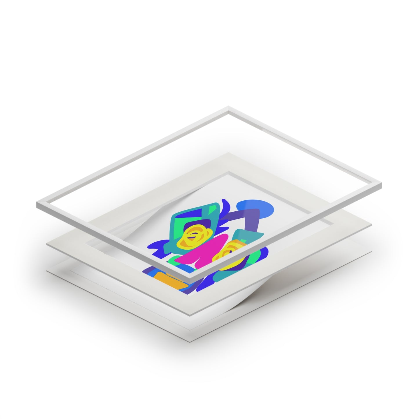 Junkanoo Jefe (Tropical)- Fine Art Prints (Passepartout Paper Frame)