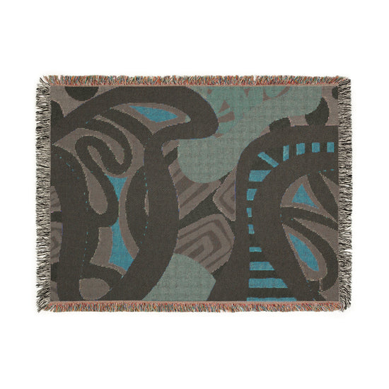 Abeille Creations - Zuri Design Woven Blanket