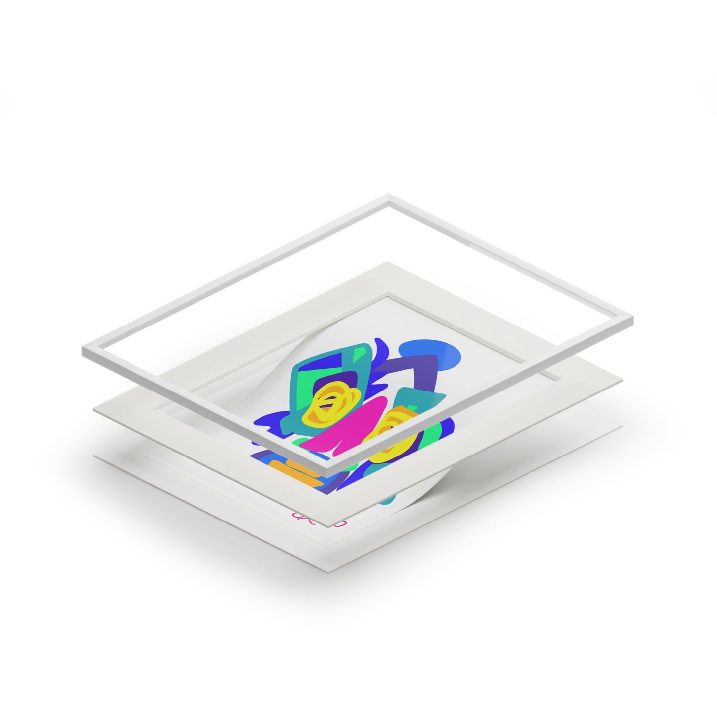 Junkanoo Jefe (Tropical)- Fine Art Prints (Passepartout Paper Frame)