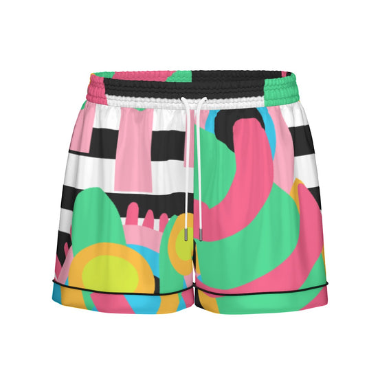 Amayah Design- Women’s Silky Shorts Pajama Set