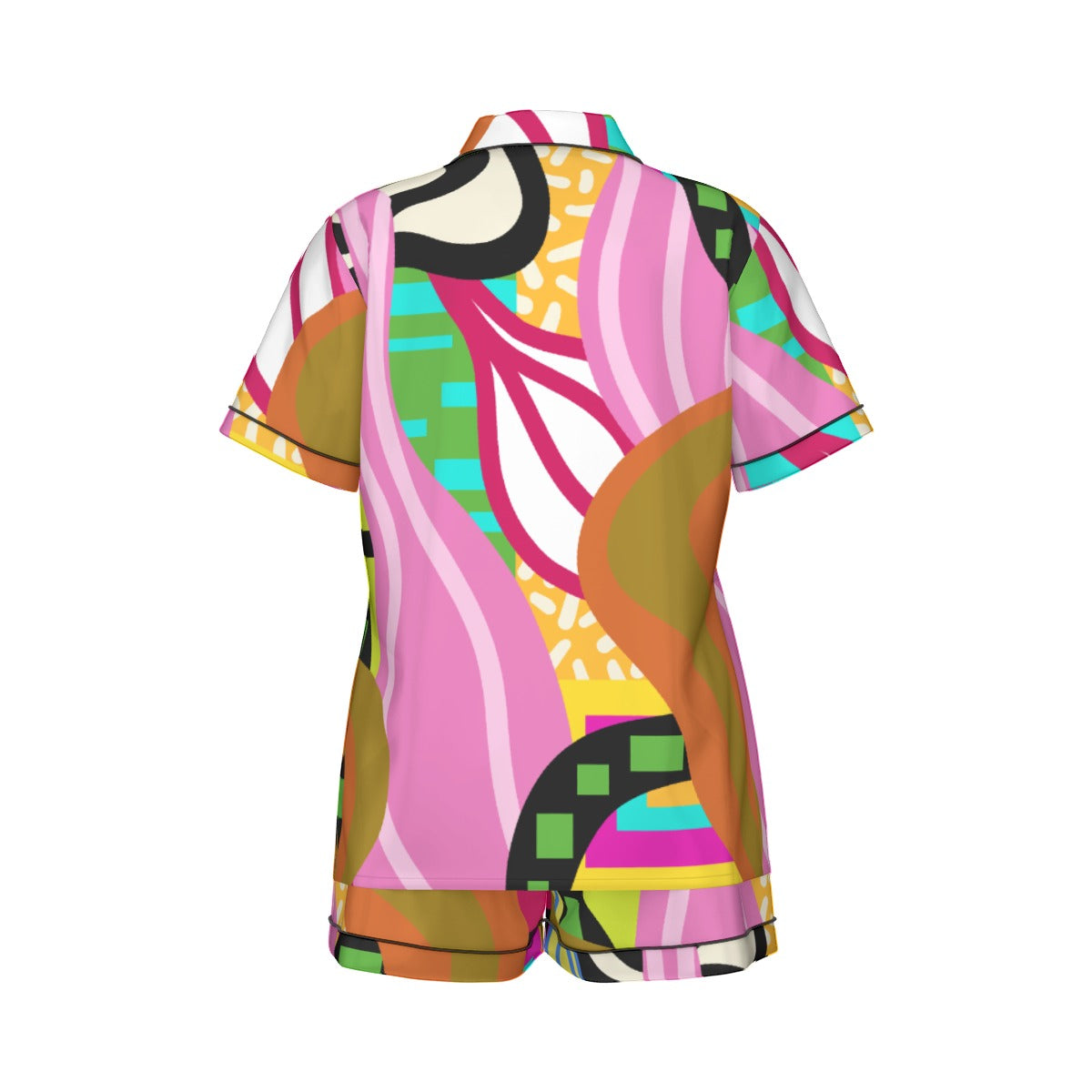 Lenani Design- Women’s Silky Shorts Pajama Set