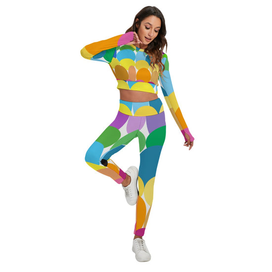 Langa 2-Piece Legging Set with Backless Top