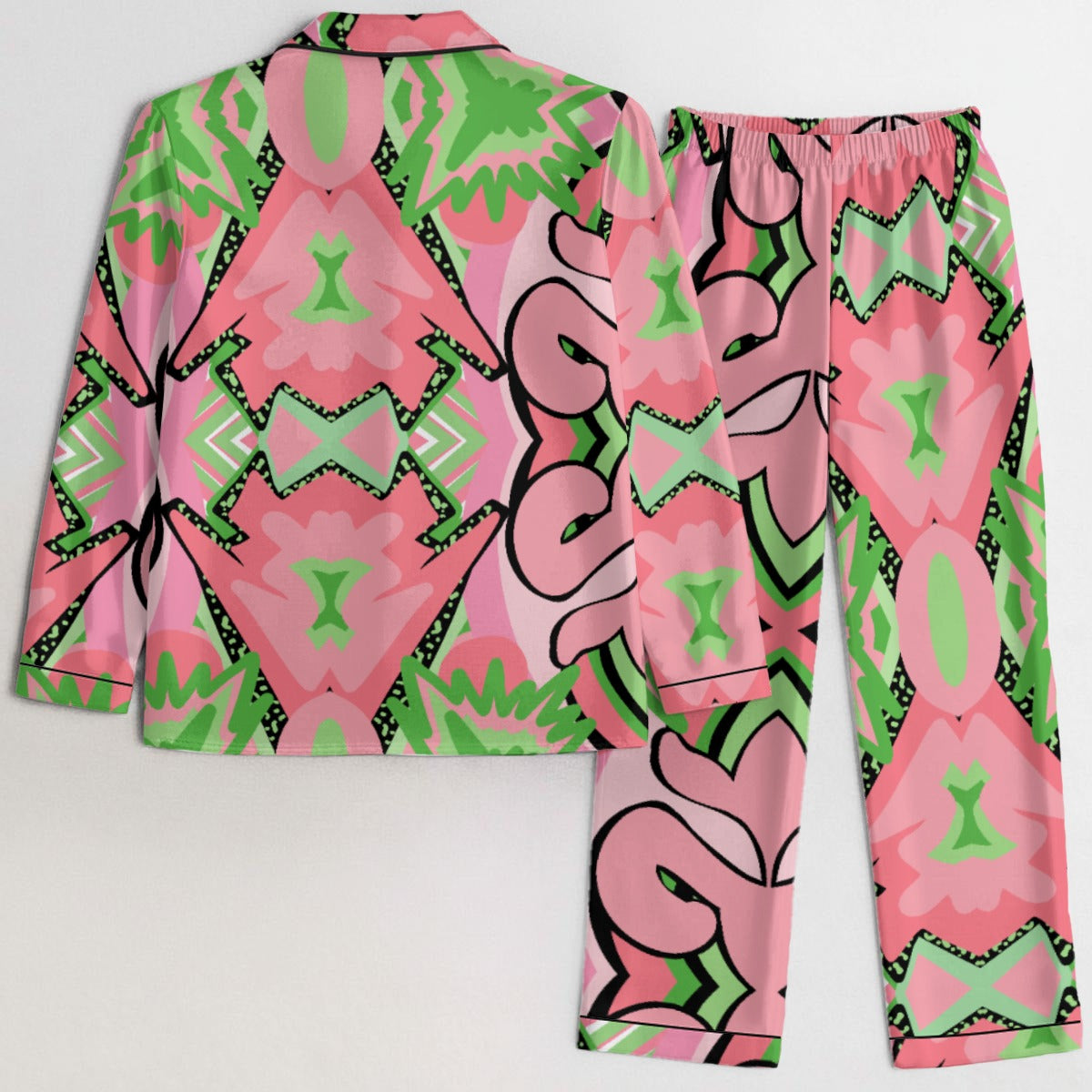 Kesia Design-Women's Silky Pajama Set