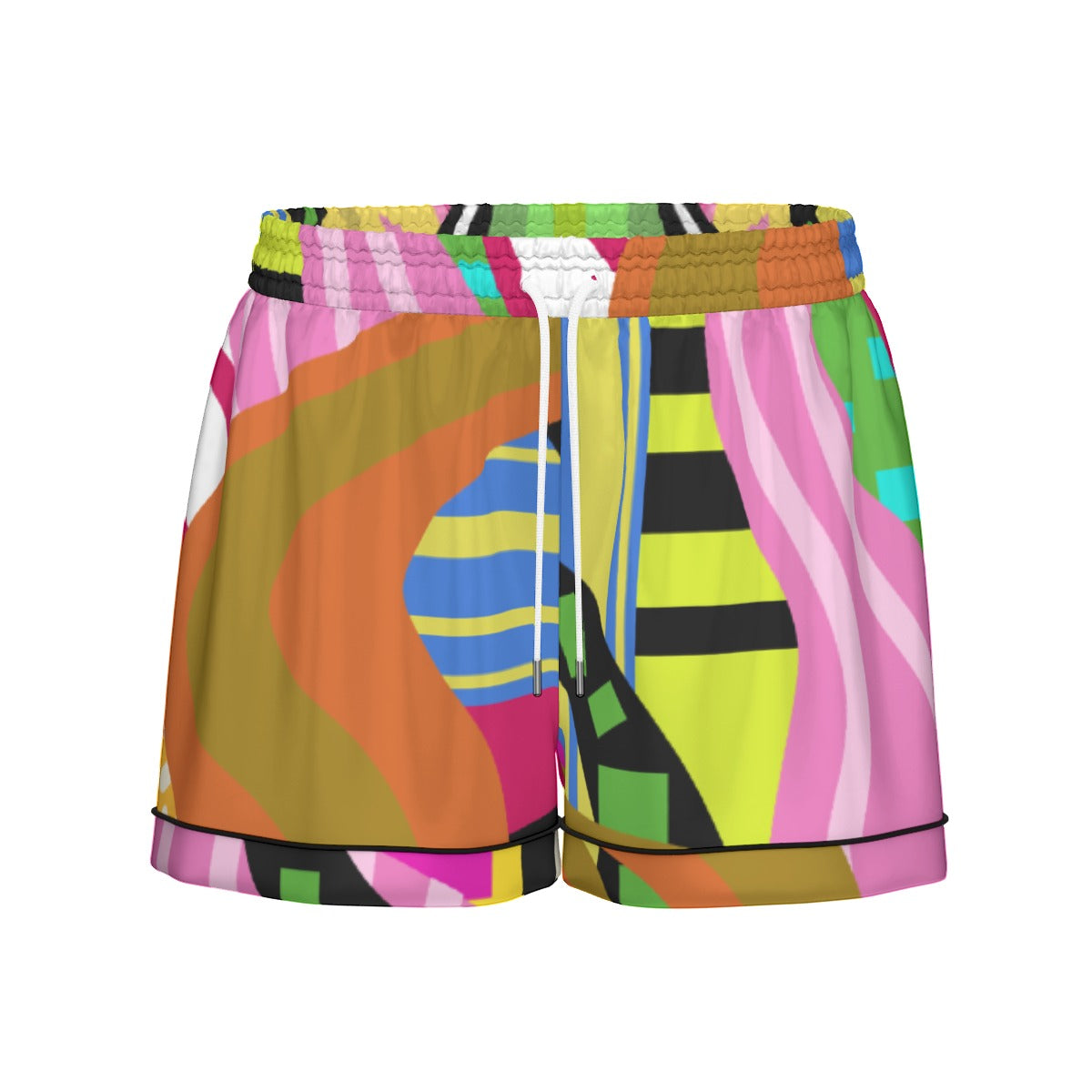 Lenani Design- Women’s Silky Shorts Pajama Set