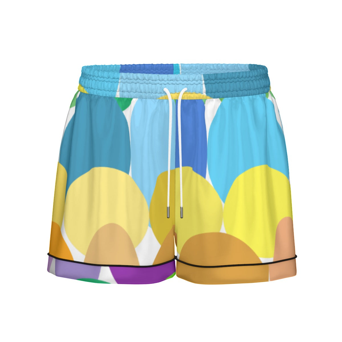 Langa Design- Women’s Silky Shorts Pajama Set