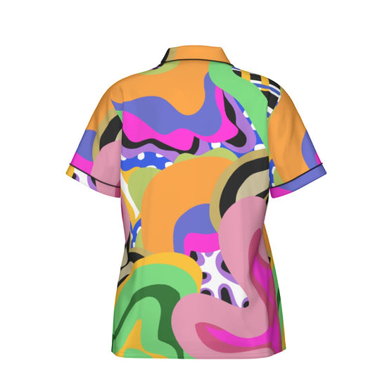 Amara Design- Women’s Silky Shorts Pajama Set