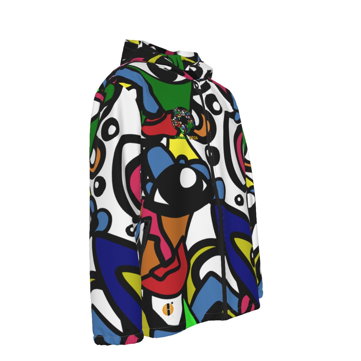ATL Global Groove- Unisex Hooded Windproof Jacket