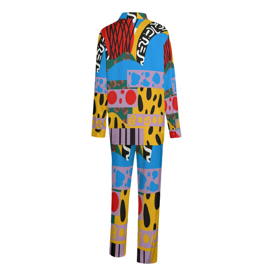Makena- Unisex (Faux) Silk 2-Piece Suit