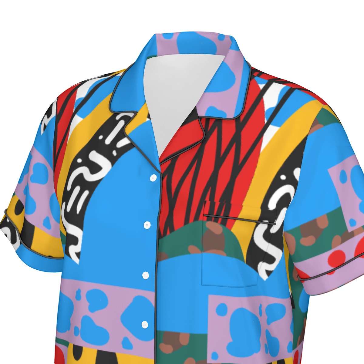 Makena Design- Women’s Silky Shorts Pajama Set