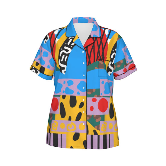 Makena Design- Women’s Silky Shorts Pajama Set