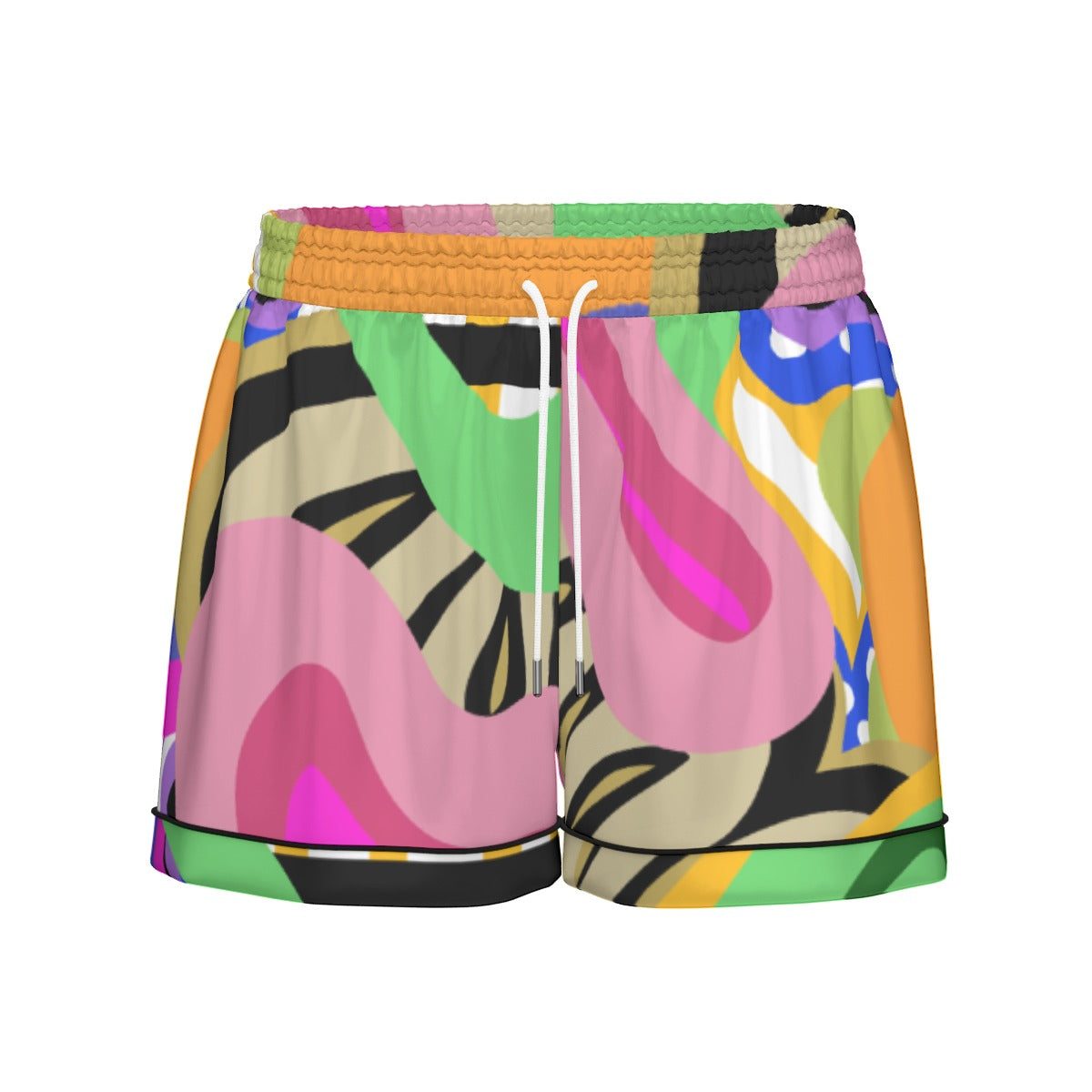 Amara Design- Women’s Silky Shorts Pajama Set