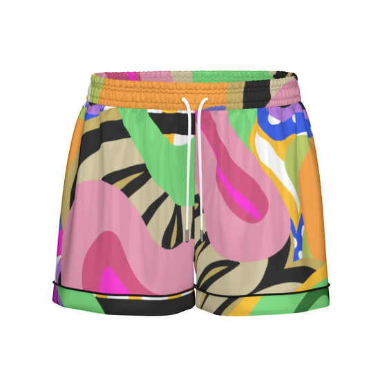 Amara Design- Women’s Silky Shorts Pajama Set