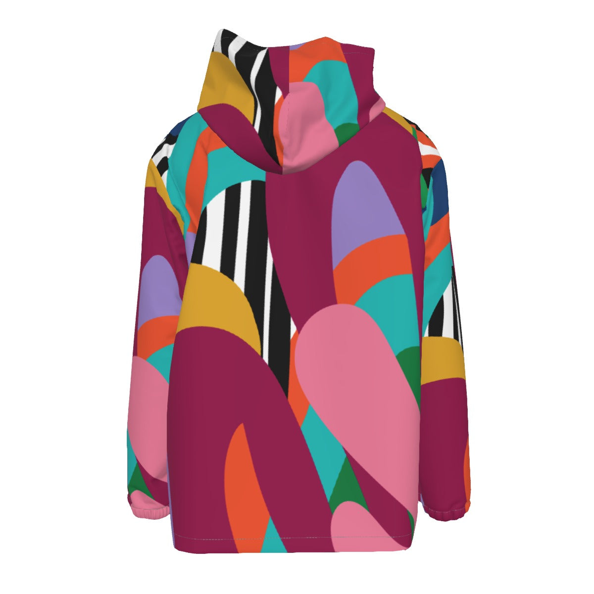ATL Peach Wave- Unisex Hooded Windproof Jacket