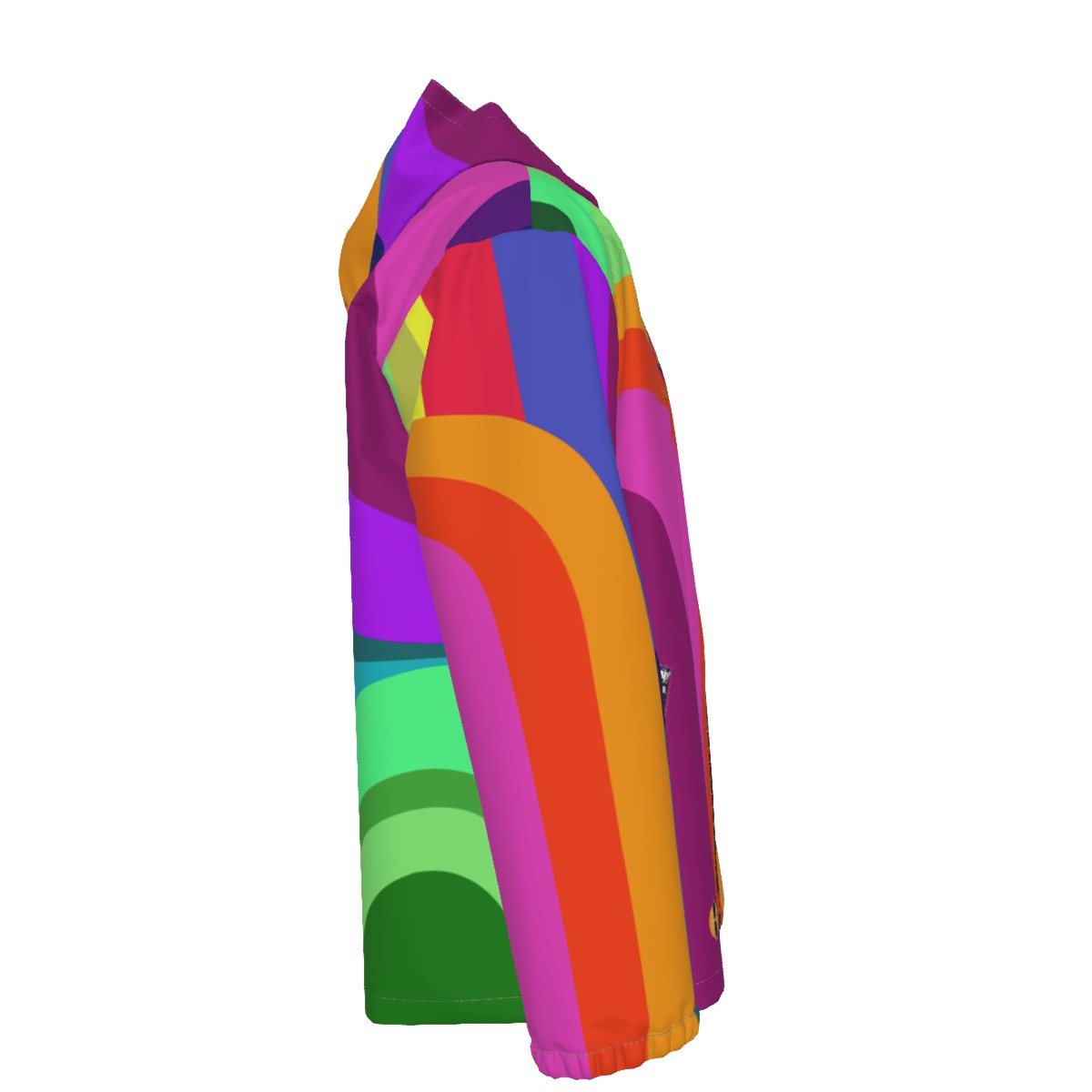 ATL Varsity Wave- Unisex Hooded Windproof Jacket