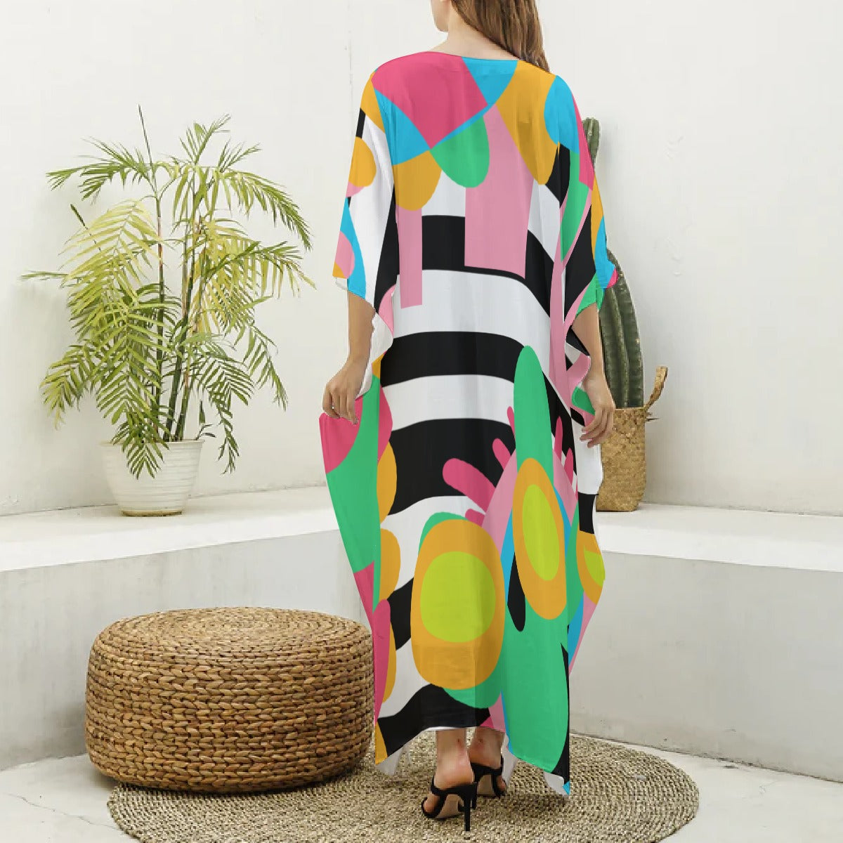 Amayah Design – Elevated MuMu Faux Silk Kaftan