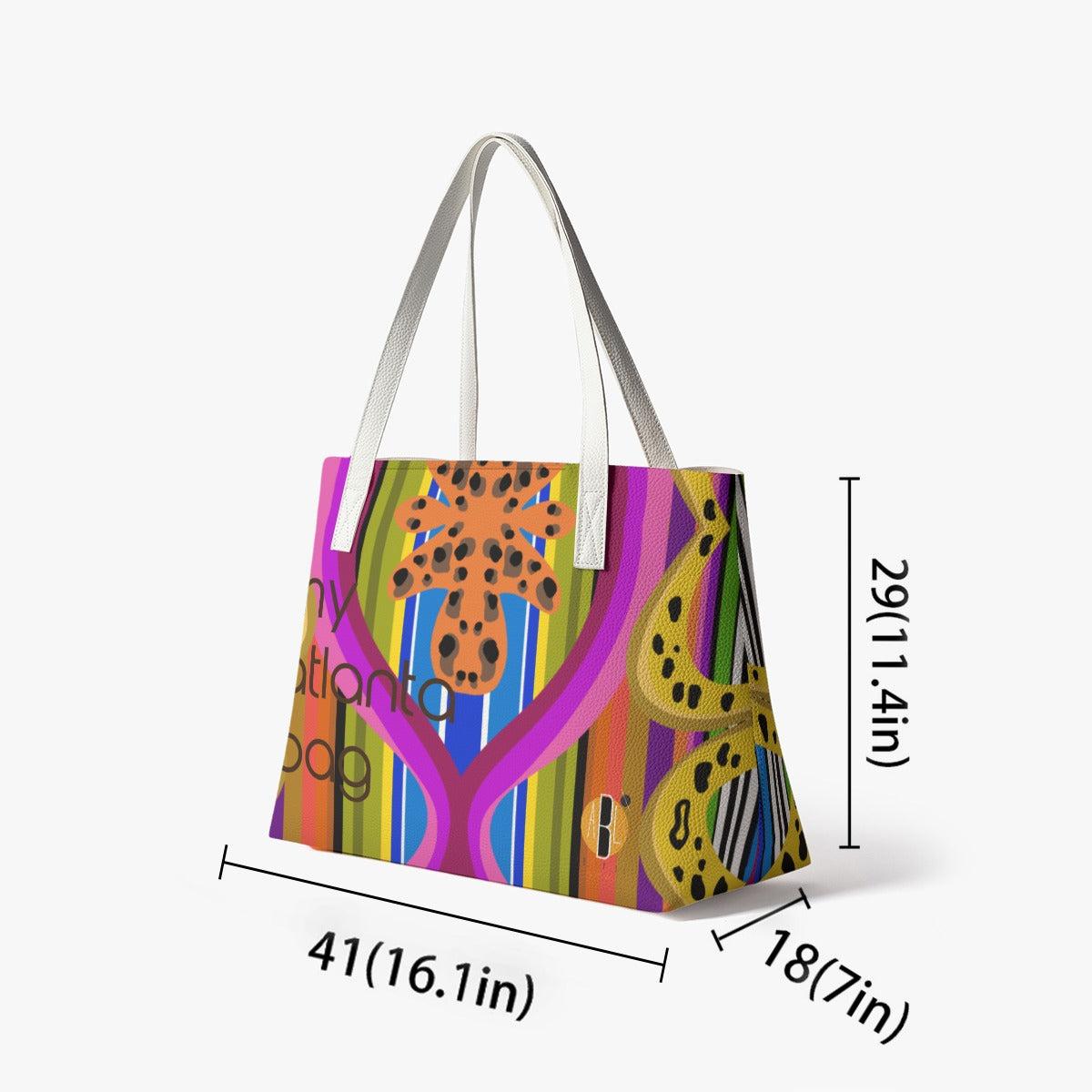 Wildly ABL "My Atlanta" Tote Bag | Abeille Creations