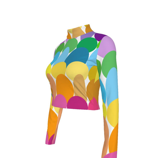 Langa Women’s Turtleneck Long Sleeve T-Shirt