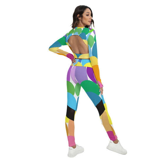 Langa 2-Piece Legging Set with Backless Top