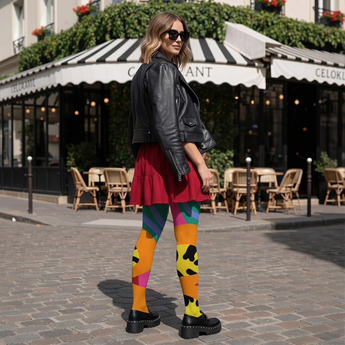 Rangi Design- Women’s High-Stretch Art Tights