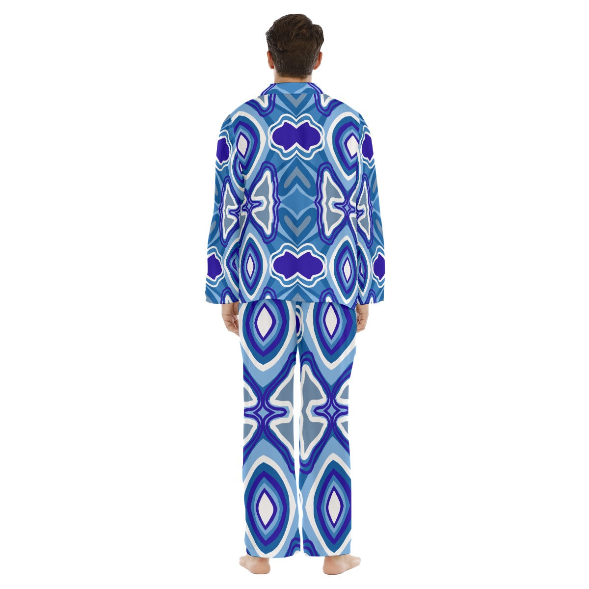 Sekou Design – Men’s Long Sleeve Pajama 2-Piece Set