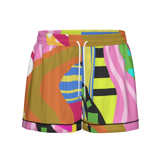 Lenani Design- Women’s Silky Shorts Pajama Set