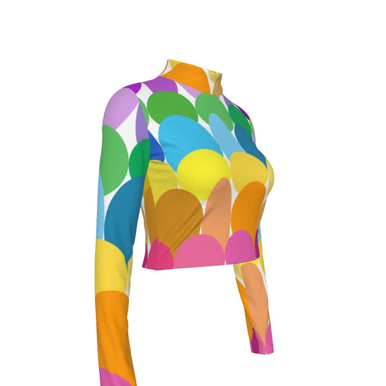 Langa Women’s Turtleneck Long Sleeve T-Shirt