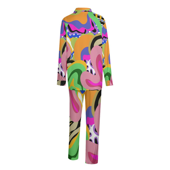 Amara Unisex (Faux) Silk 2-Piece Suit