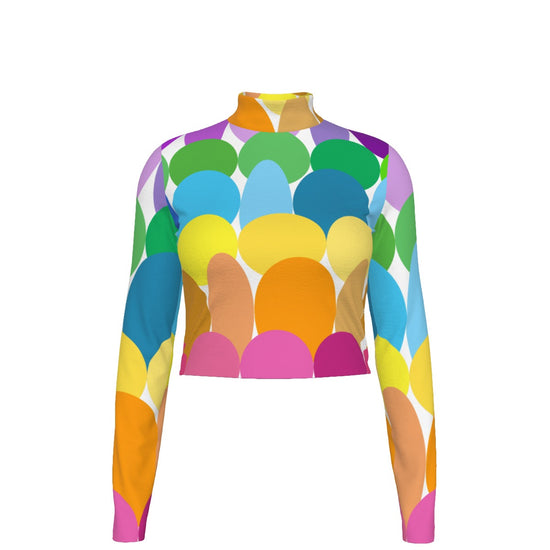 Langa Women’s Turtleneck Long Sleeve T-Shirt