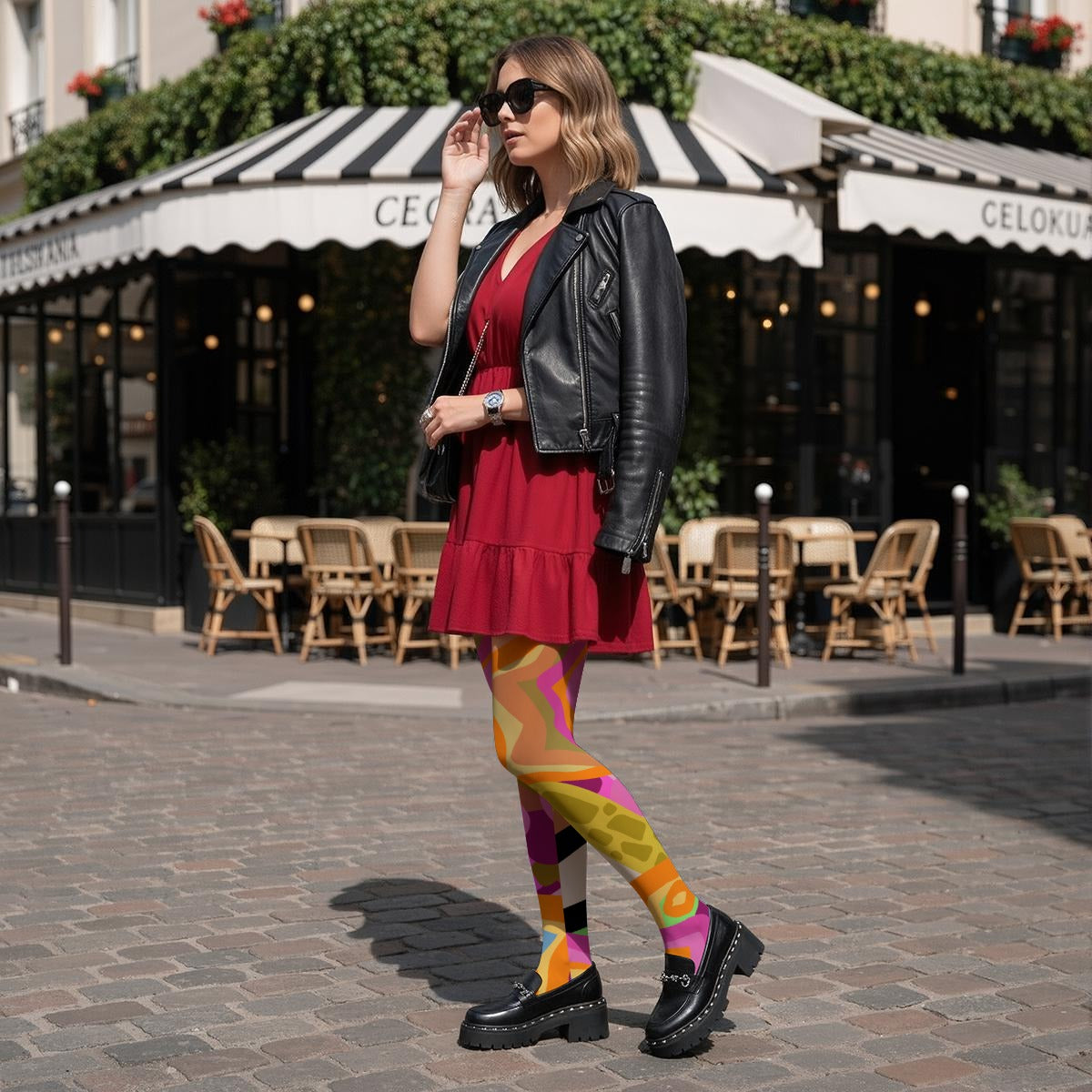 Essence of ABL Design- Women’s High-Stretch Art Tights (N)