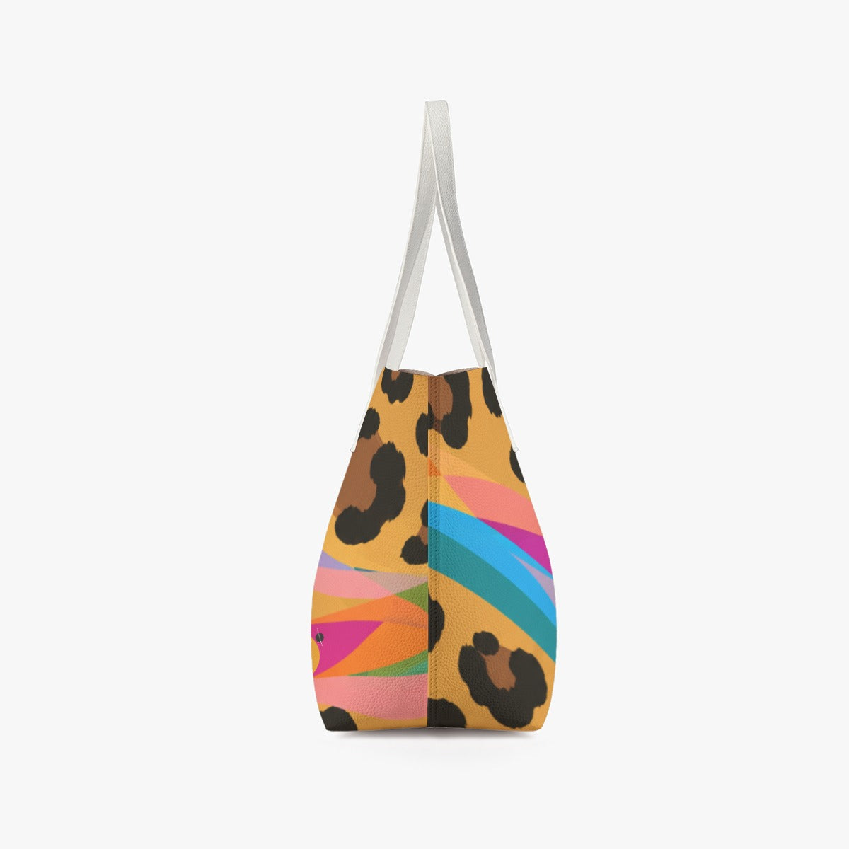 Chroma Leopard "My Atlanta" Tote Bag | Abeille Creations