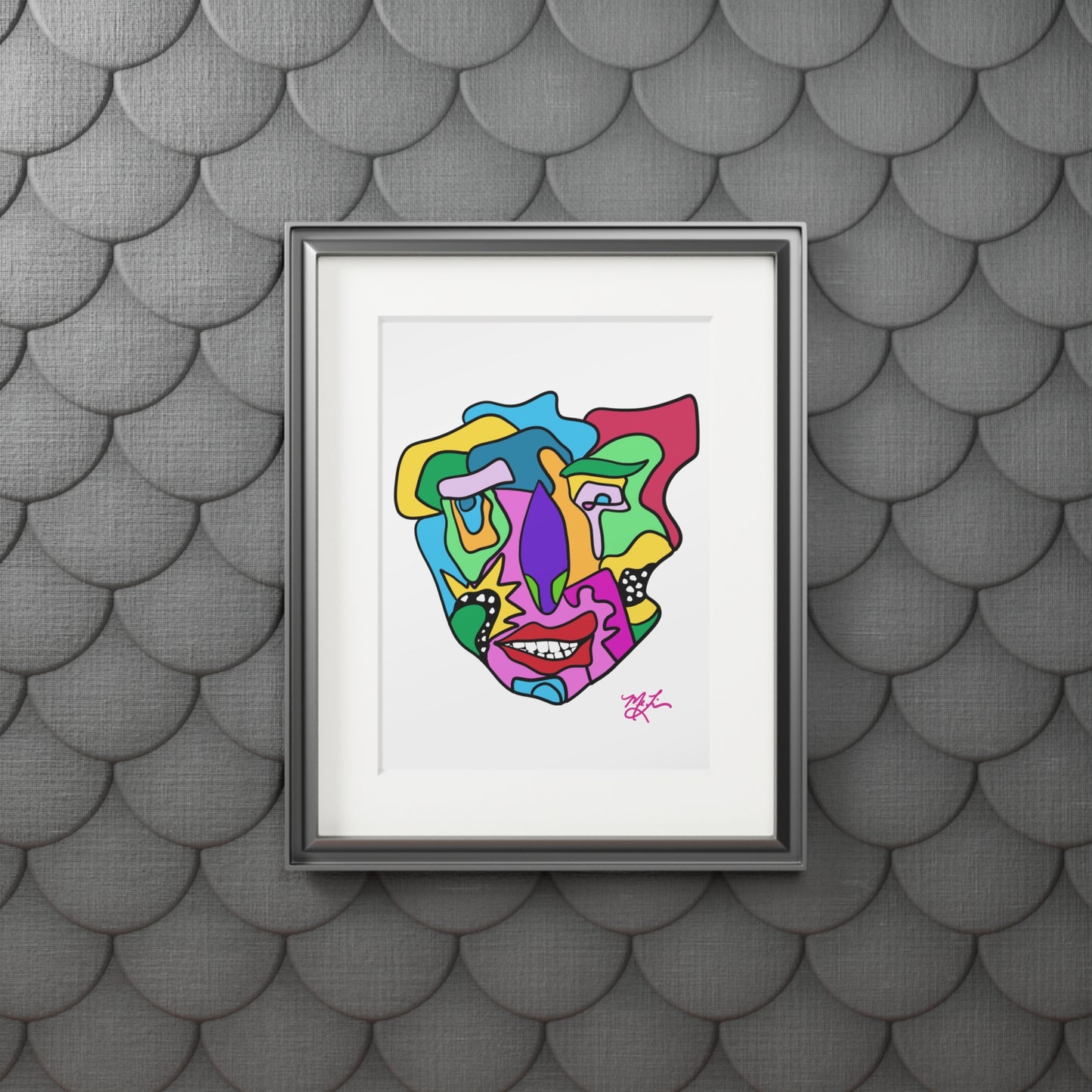 Franko- Fine Art Prints (Passepartout Paper Frame)