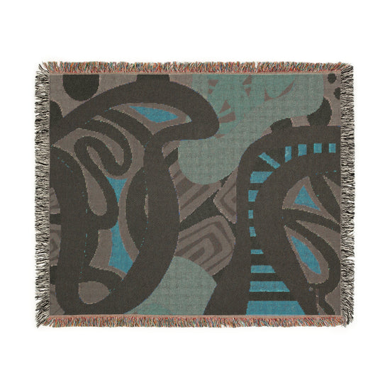 Abeille Creations - Zuri Design Woven Blanket