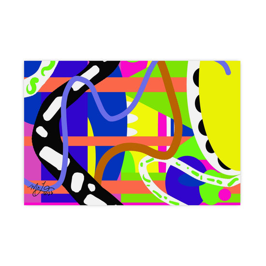 "Jetta"  - Premium Matte Horizontal Poster Print