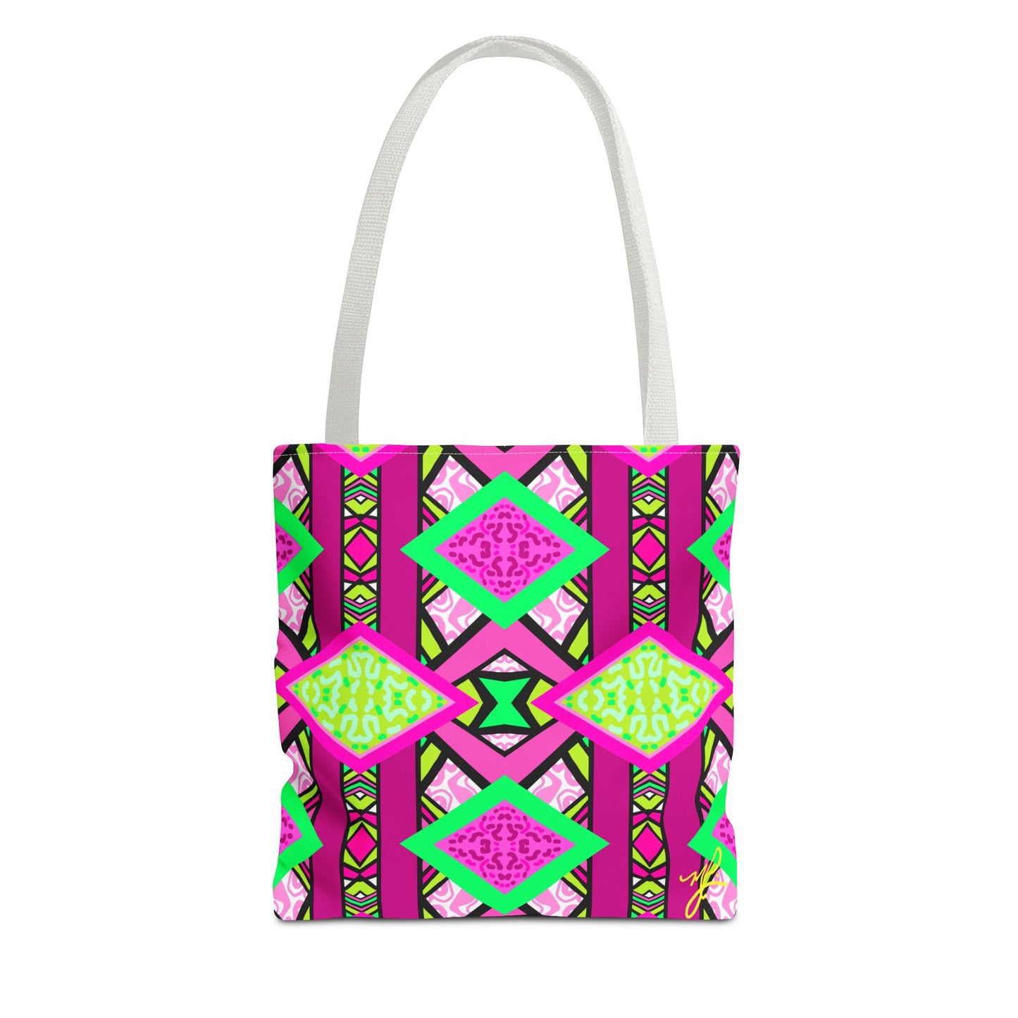 R-ALI (Pink Pow  Design)- Tote Bag (NEW)