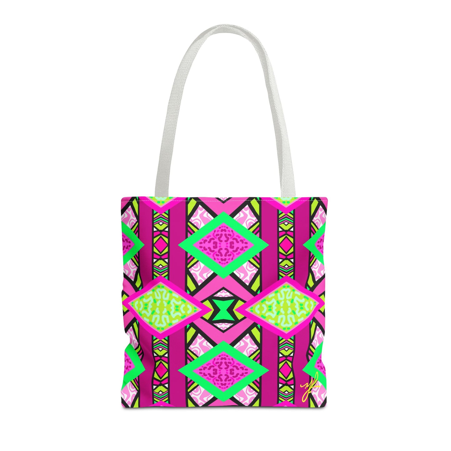 R-ALI (Pink Pow  Design)- Tote Bag (NEW)