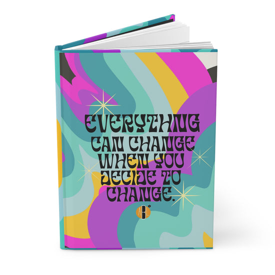 ABL Inspirational Hardcover Journal: " Everything Can.."