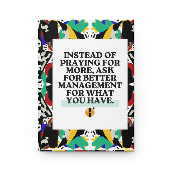 ABL Inspirational Hardcover Journal: " Instead of..."