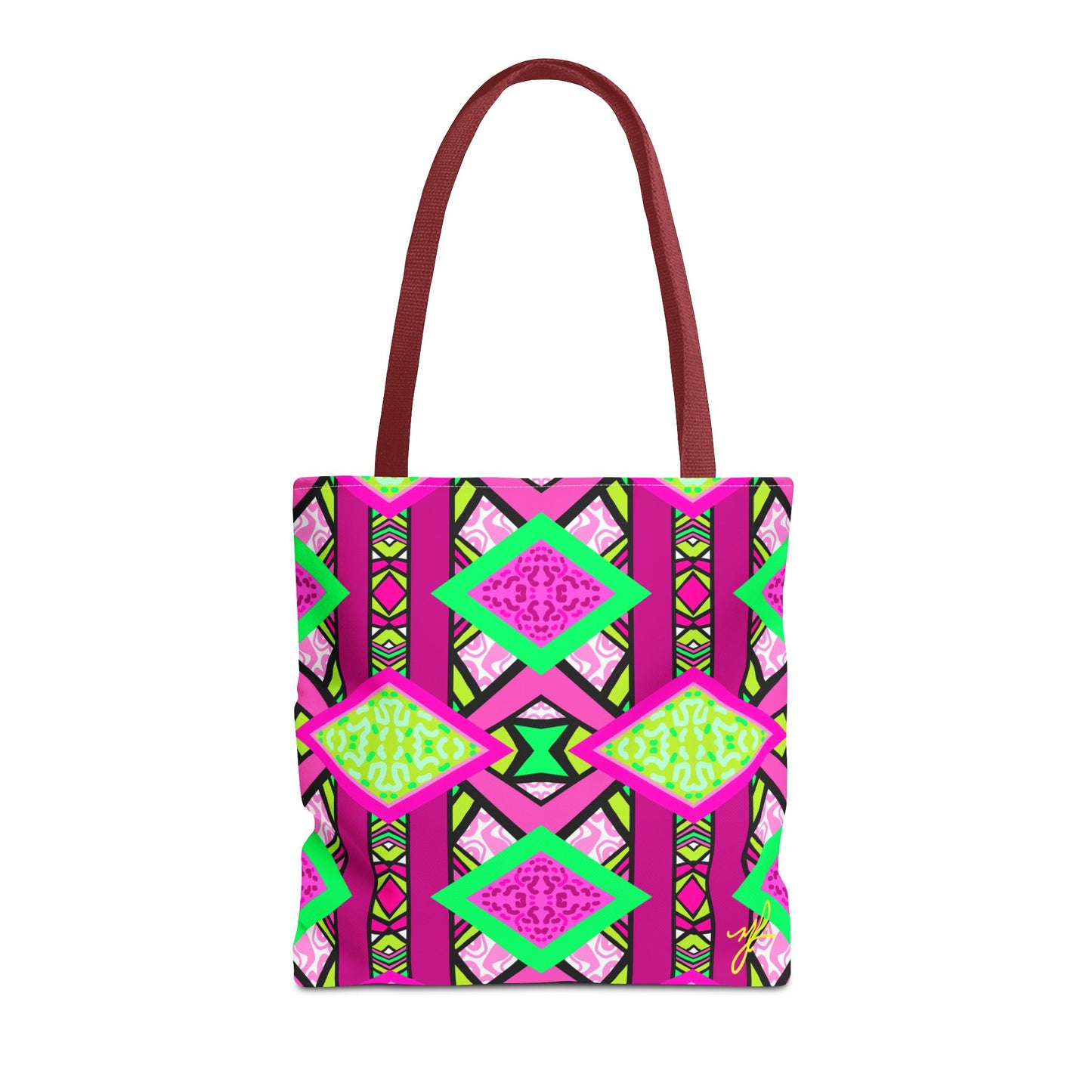 R-ALI (Pink Pow  Design)- Tote Bag (NEW)
