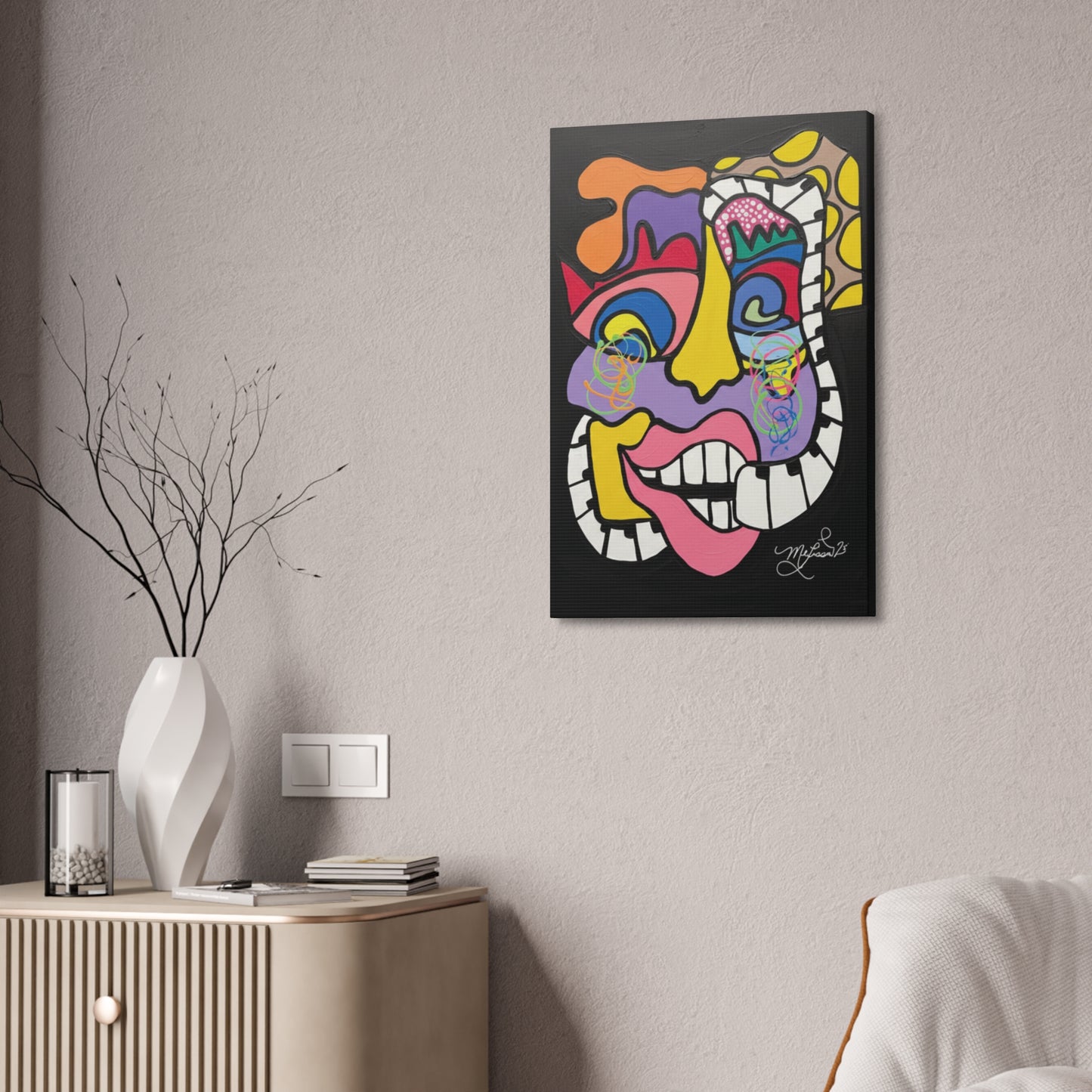 Kaziya Art- Stretched Canvas Print 1.5''-