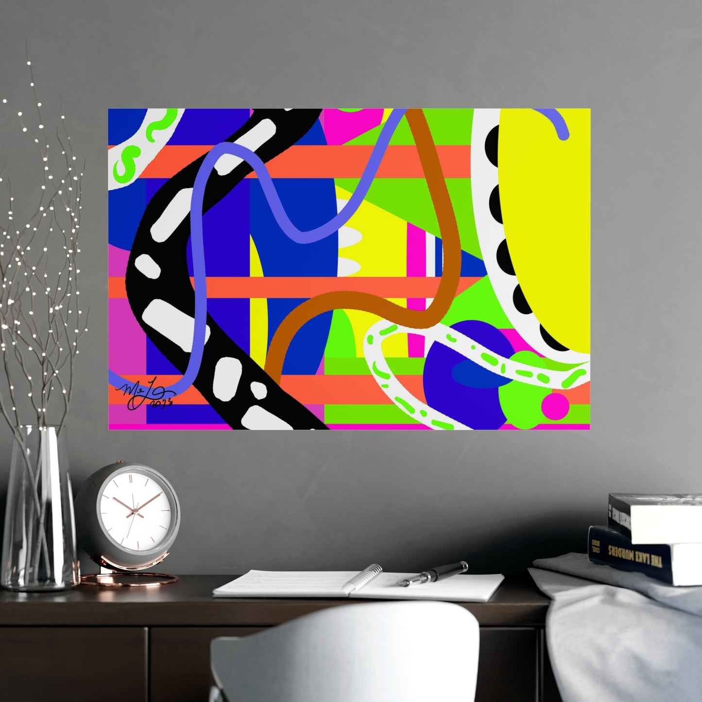 "Jetta"  - Premium Matte Horizontal Poster Print