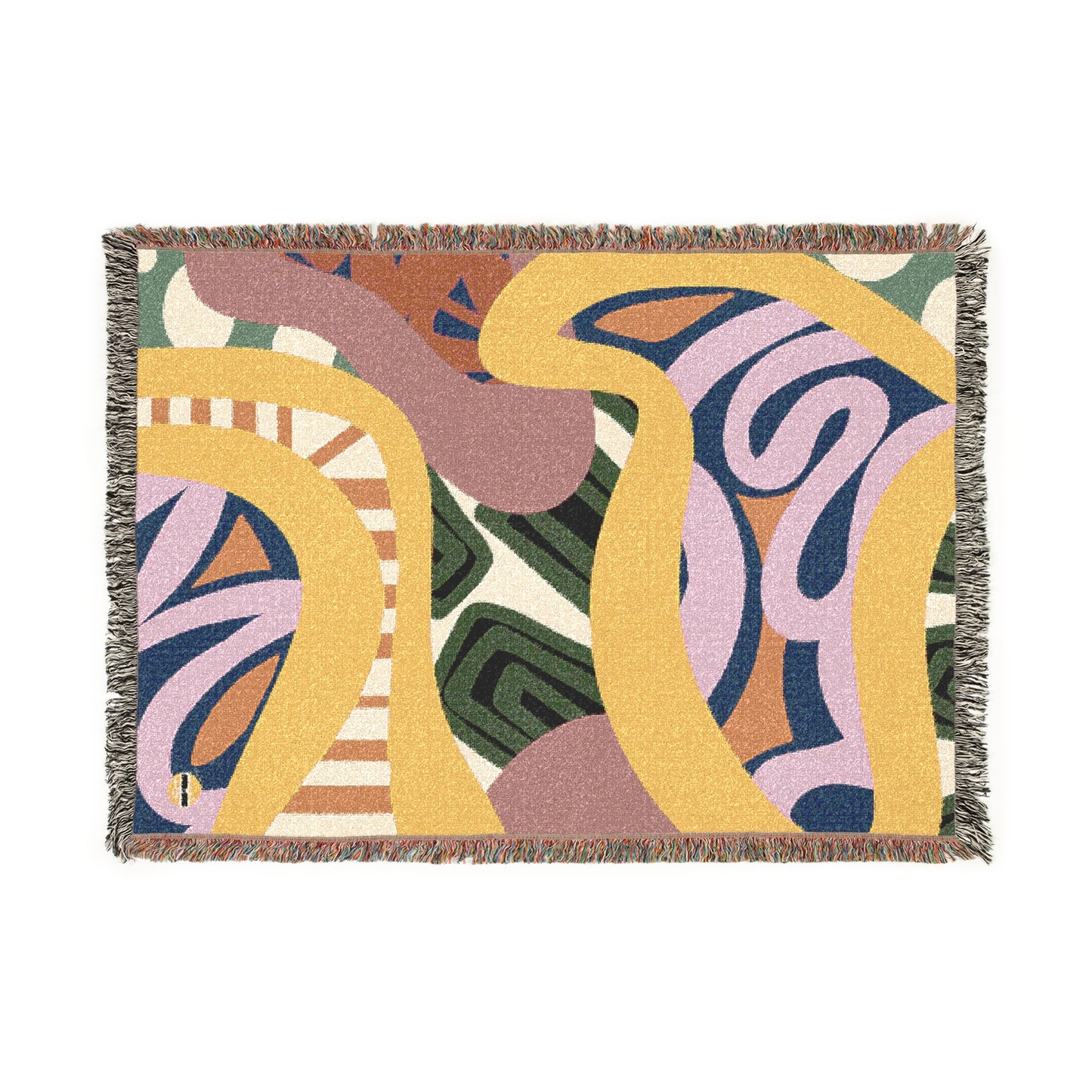 Abeille Creations - Zuri Design Woven Blanket