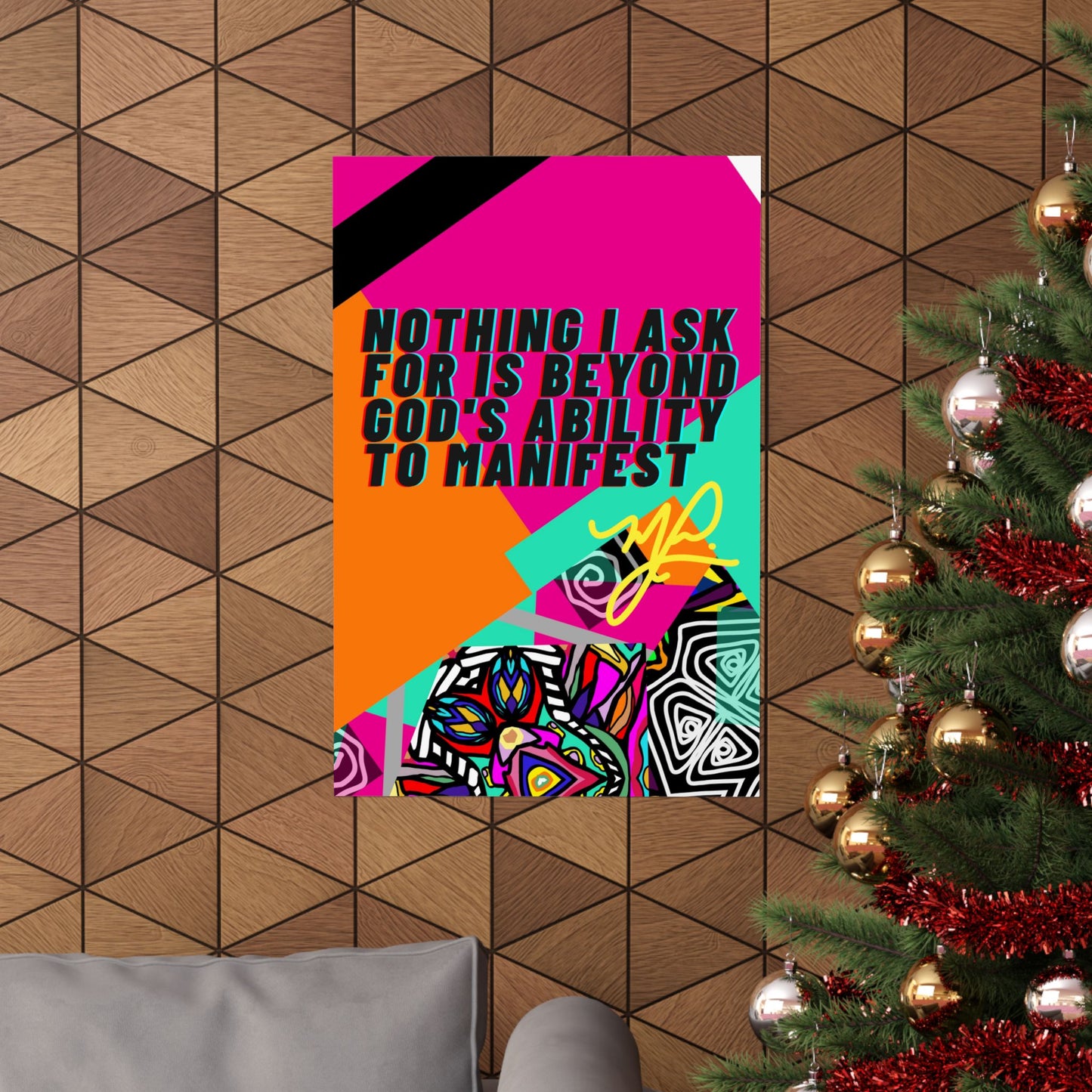 "Nothing I Ask For" - Premium Matte Vertical Poster