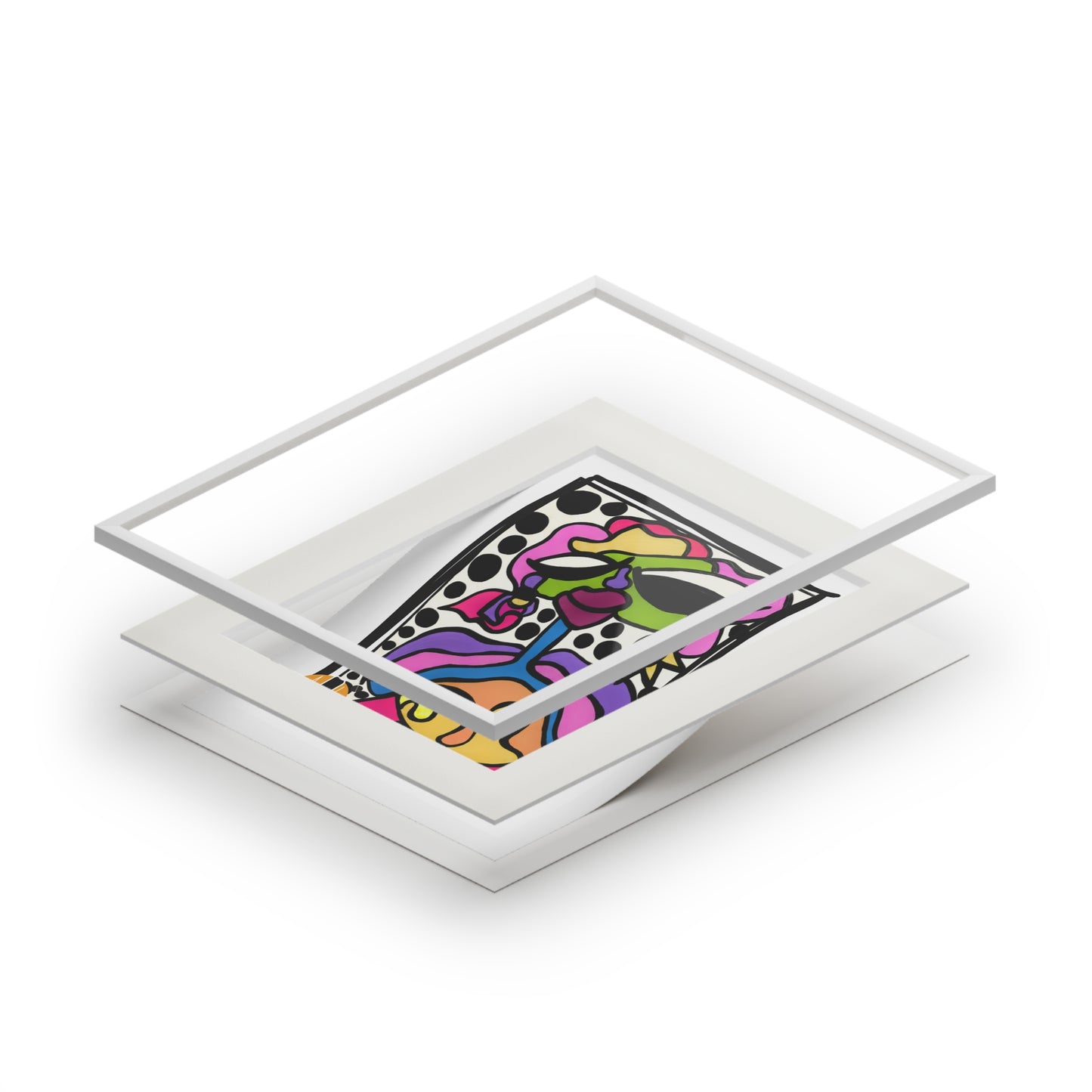 Nuru- Fine Art Prints (Passepartout Paper Frame)