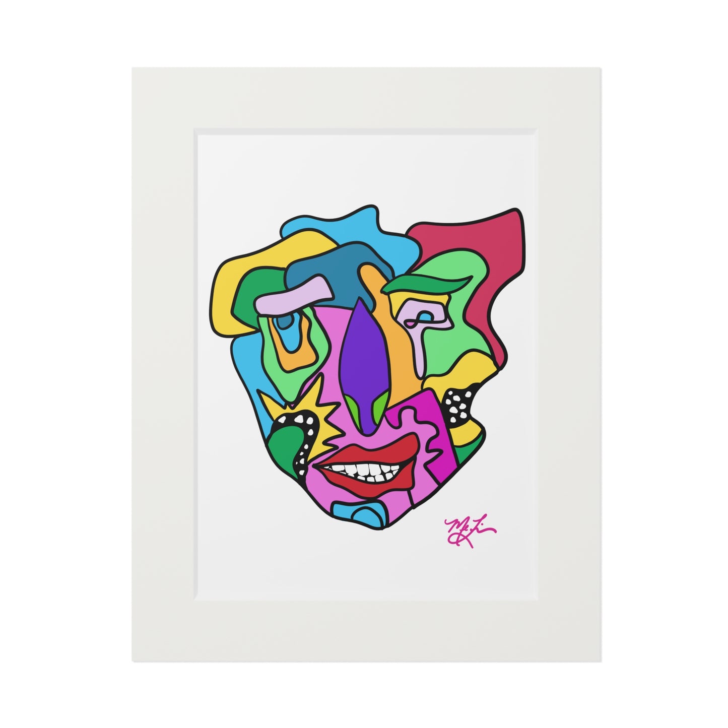 Franko- Fine Art Prints (Passepartout Paper Frame)