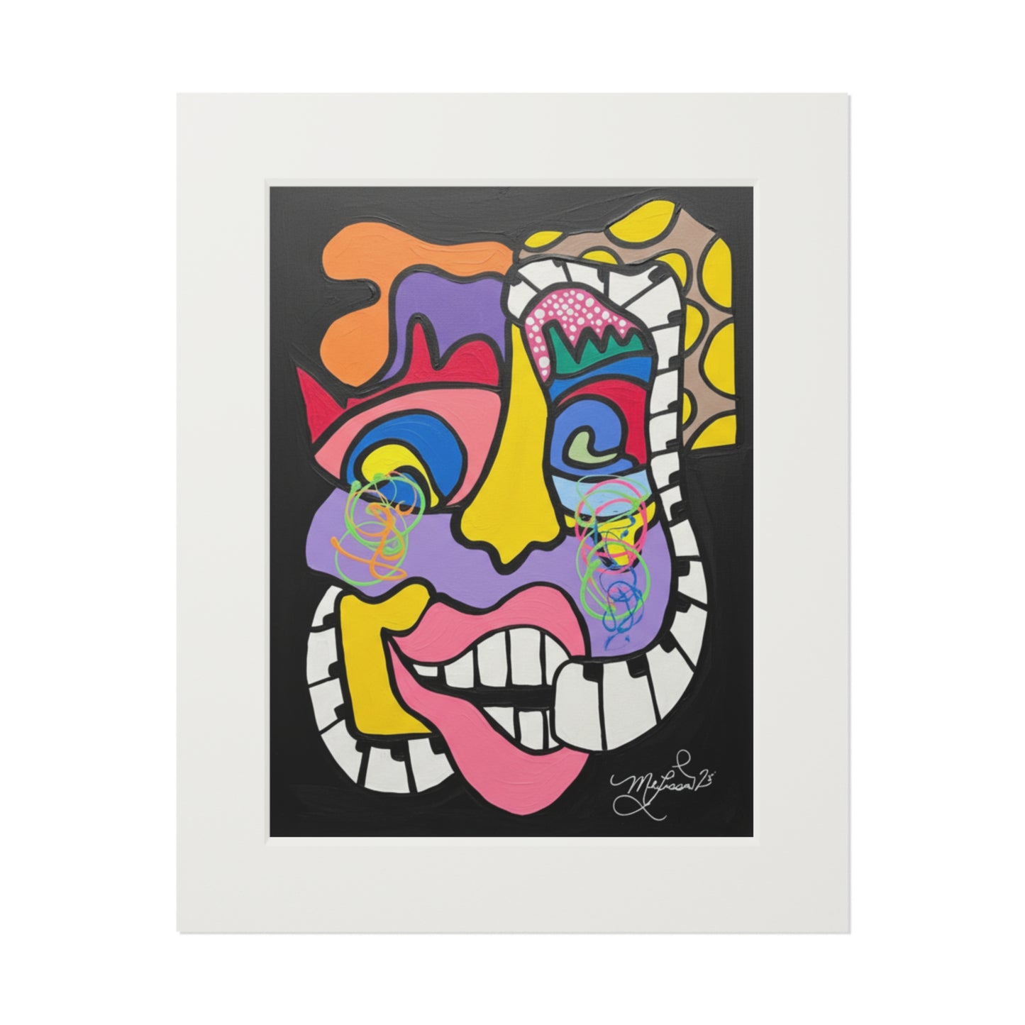 Kaziya- Fine Art Prints (Passepartout Paper Frame)