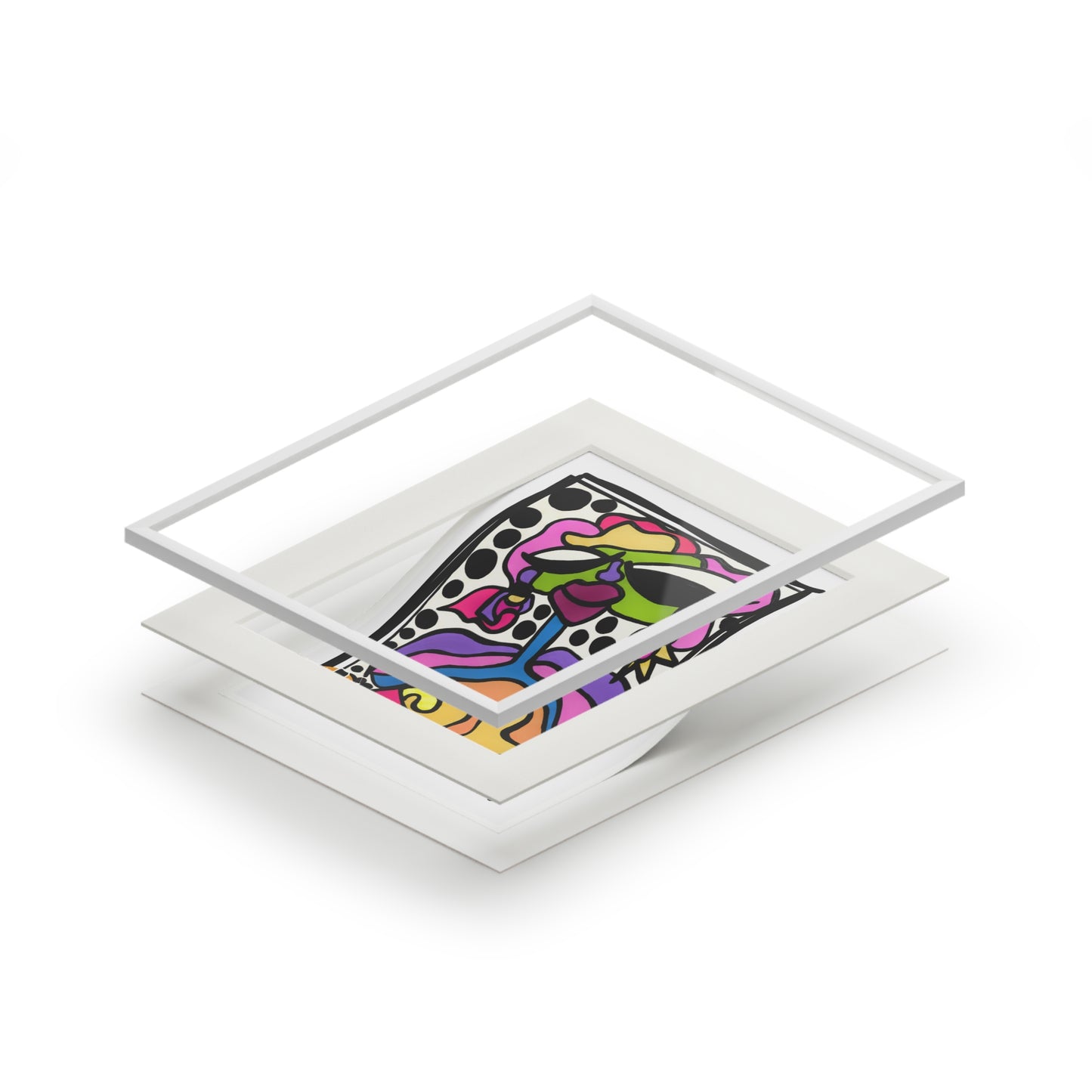 Nuru- Fine Art Prints (Passepartout Paper Frame)