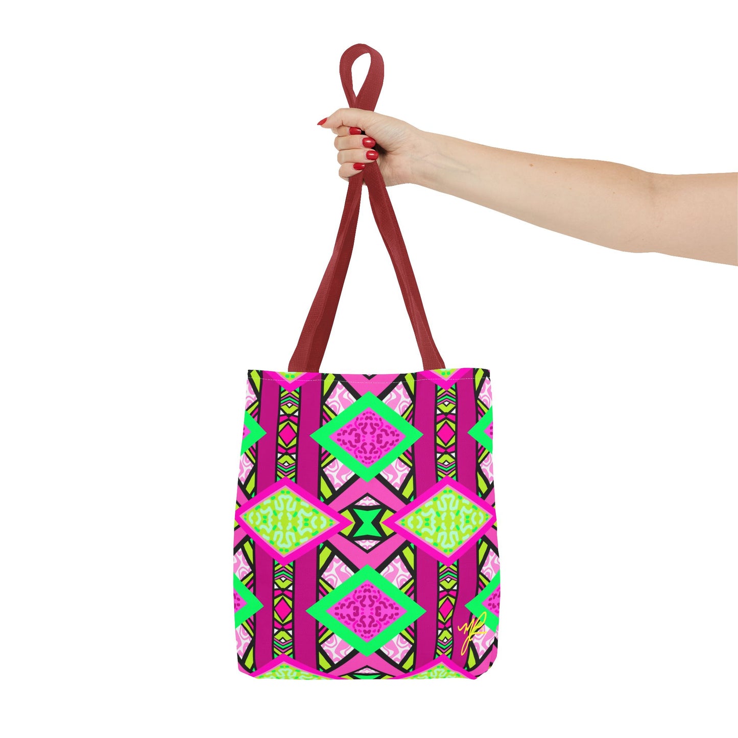 R-ALI (Pink Pow  Design)- Tote Bag (NEW)